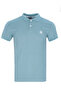 Men's Sweet Blue Lycra Regular Polo Collar Men's T-shirt