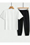 Boy/Girl ''BEAST'' Printed T-Shirt-Shorts Set - 2