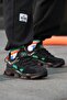 Airboos Men's Sneakers - Black Green - 8
