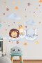 Kids Baby Room Sticker Set, Animals Themed Wall Decor, Kids and Baby Room Wall Sticker - 2