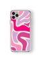 Pastel Design Printed Transparent Case Compatible with iPhone 11 Pro Max