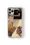 حافظة شفافة مطبوعة بتصميم ذكريات متوافقة مع هاتف iPhone 11 Pro
