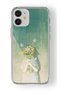 حافظة شفافة مطبوعة بتصميم وجه مخفي متوافقة مع هاتف iPhone 12 Mini