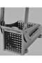Stainless Steel French Fries Potato Cutter - Round Bottom Easy Slicing - 2