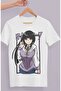 Oversize Naruto Hinata Hyuga Printed T-shirt, Unisex Anime Printed T-shirt