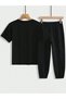 Boy/Girl ''Lion King'' Printed T-shirt-Tracksuit Set - 2
