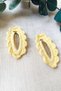 Organic Hand Knitted Snap Hair Clip - Baby and Girl Hair Accessory - 2