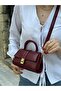 Dora Women's Shoulder Bag Burgundy - 3