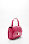 Long Strap Darcy Women's Crossbody Bag Fuchsia - 3