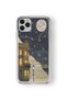 حافظة شفافة مطبوعة بتصميم Lonely Nights متوافقة مع هاتف iPhone 11 Pro