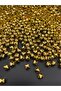 10mm Golden Blonde Cube Model - Ccb Metallized Plastic Beads, 100Gr~185Pcs Jewelry and Bag Beads - 4