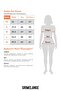 Briana Women's Semi-Glossy Polyester Flexible Fabric Double Breasted Closed Collar Black Blouse - 6