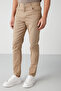 Raves Men's Chino Cotton Elastane Fabric Beige Trousers - 3