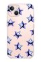Purple Stars Patterned Transparent Silicone Phone Case Compatible with iPhone 14 and 13 - 2
