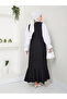 Women's Striped Gilet Dress - 4