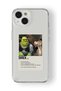 iPhone 13 Compatible Shrek Poster Design Printed Transparent Case
