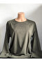 Women's - Mother's Day Combed Cotton Blouse with Rain Stone Detail