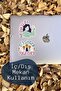 Women's Power Themed Sticker Set - 7 Piece Sticker Set - Compatible Stickers for Phone, Tablet, Notebook and Laptop - 6