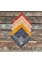 100% Cotton Ethnic Elegance Model 5-Piece Bandana Set Dried Rose-Powder-Milk K-mustard- Anthracite - 2