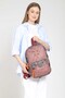 Nubi Ethnic Authentic Bohemian Embroidered Patterned Backpack Daily Travel Use - 2