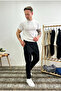 Pleated fabric pants - 3