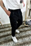 Pleated fabric pants