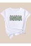 Women's Mother / Mama / Mother Printed White Casual Oversize Boyfirend T-shirt - 2