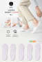 5 Pairs of Summer White Flat Unisex Socks (Extra Soft)