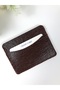 Leather Card Holder - Fashionable and Practical Design - 2
