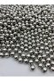 10mm World Model Silver-Nickel Color CCB Metallized Plastic Beads, Jewelry, Bag Beads (100g, ~190 Pieces) - 2