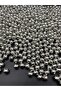 10mm World Model Silver-Nickel Color CCB Metallized Plastic Beads, Jewelry, Bag Beads (100g, ~190 Pieces) - 4