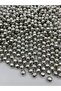 10mm World Model Silver-Nickel Color CCB Metallized Plastic Beads, Jewelry, Bag Beads (100g, ~190 Pieces) - 3
