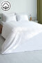 Home Double Size (200*220) Plain White Luxury Cotton Duvet Cover Only 1 Piece