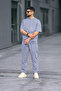 Men's Oversize Short Sleeve Summer Tracksuit Set