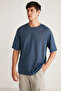 Lucas Comfort Navy Blue T-shirt - 3