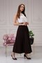 Women's Metal Accessory Detailed Seasonal Flared Hijab Skirt 2054/90 - 2