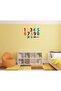 ملصق تزيين الحائط بالأرقام PVC 33x48 سم XFG060 - 5