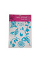Wall Decoration (Sticker) Blue Butterfly Transparent Film PVC 48x33x0,5cm - 6
