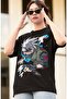 Oversize Naruto Kakashi Hatake Printed T-shirt, Unisex Anime Printed T-shirt - 3