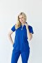 Women's Zippered Lycra Surgical Nurse Doctor Suit