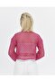 Knitical Bolero Knit Cream Crop Blouse Openwork Knitwear Knitted - 7