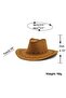 Unisex Nubuck Cowboy Hat - 2