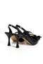 Pamela Women's Patent Leather Bow Detail Heeled Shoes - 2