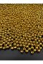 8mm World Model Gold-Colored CCB Metallized Plastic Beads, Bag Beads (50g, ~180 Pieces) - 4