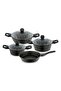Titan 7 Piece Granite Cast Cookware Dowry Set - 2