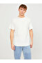 Jjebasher Tee O-neck Ss Noos Men's White T-shirt -12182498 - 2