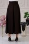Women's Metal Accessory Detailed Seasonal Flared Hijab Skirt 2054/90 - 6