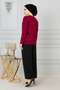 Women's Plus Size Mother Combed Cotton Blouse - 8