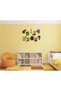 Wall Decoration Sticker Colorful Numeral PVC 33x48 cm XFG062 - 2