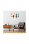 ملصق تزيين الحائط بالأرقام PVC 33x48 سم XFG060 - 3